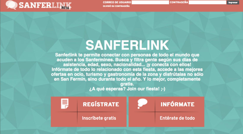 Sanferminlink home