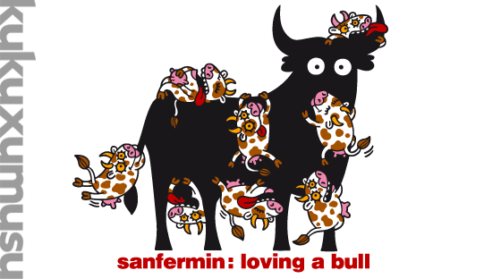 Sanfermin: loving a bull