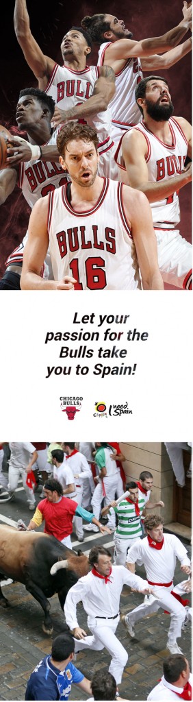 Chicago Bulls, Pau Gasol, running of the bulls